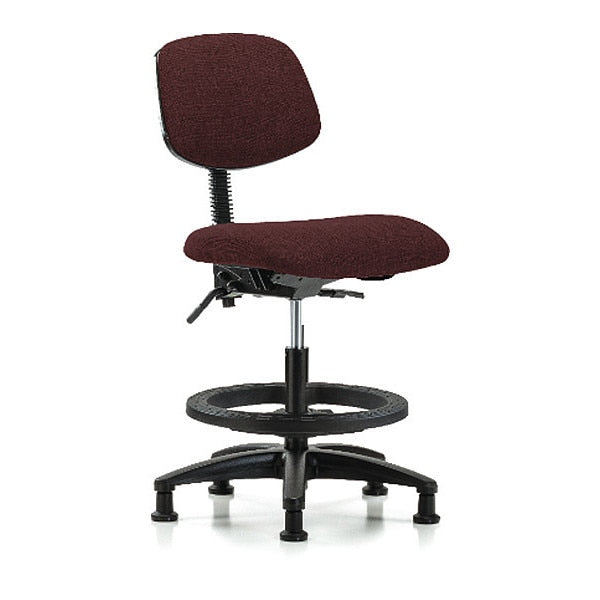 Chair, Fabric, Med Bench, BF Glides, Bur