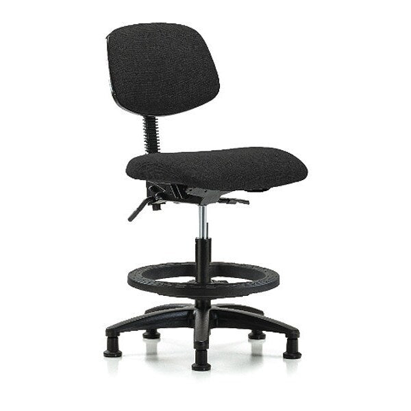 Chair, Fab, Med Bench, Tilt BF Glides, Blk