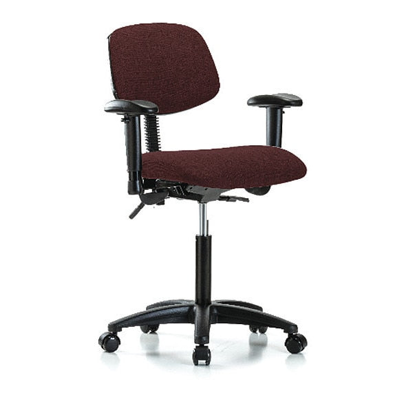 Chair, Fab, Med Bench, Tilt AA Casters, Bur