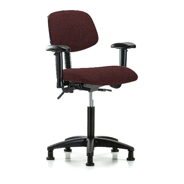 Chair, Fabric, Med Bench, AA Glides, Bur
