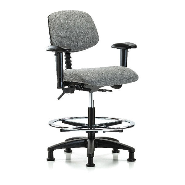 Chair, Fab, Med Bench, Tilt AA CF Glide, Gry