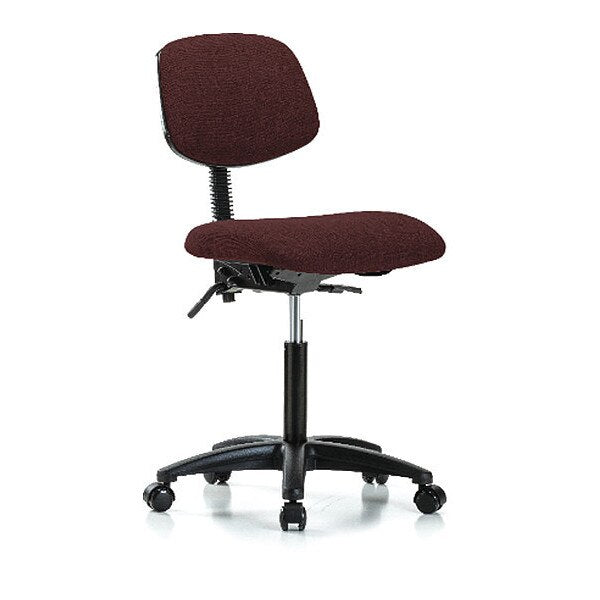 Chair, Fabric, Med Bench, Casters, Bur