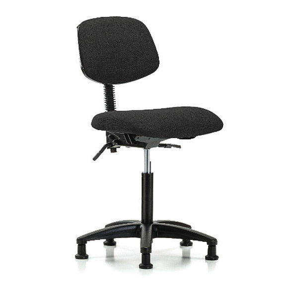 Chair, Fabric, Med Bench, Tilt Glides, Blk