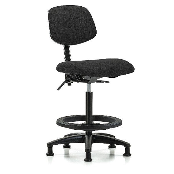 Chair, Fabric, Hi Bench, Tilt BF Glides, Blk