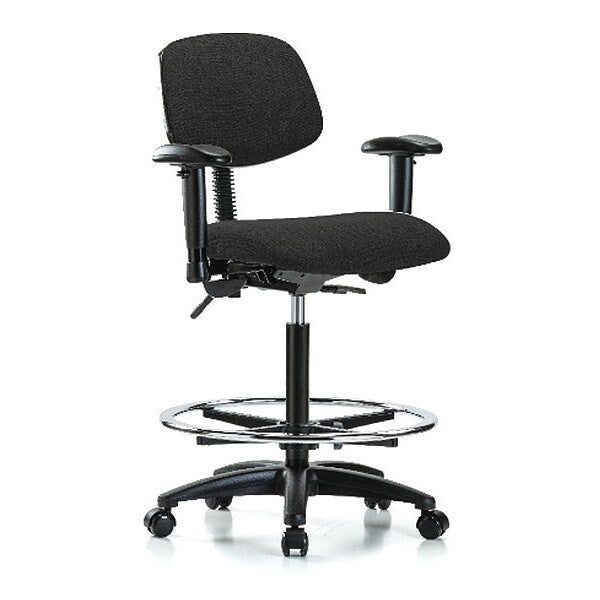 Chair, Fab, Hi Bench, Tilt AA CF Cast, Blk