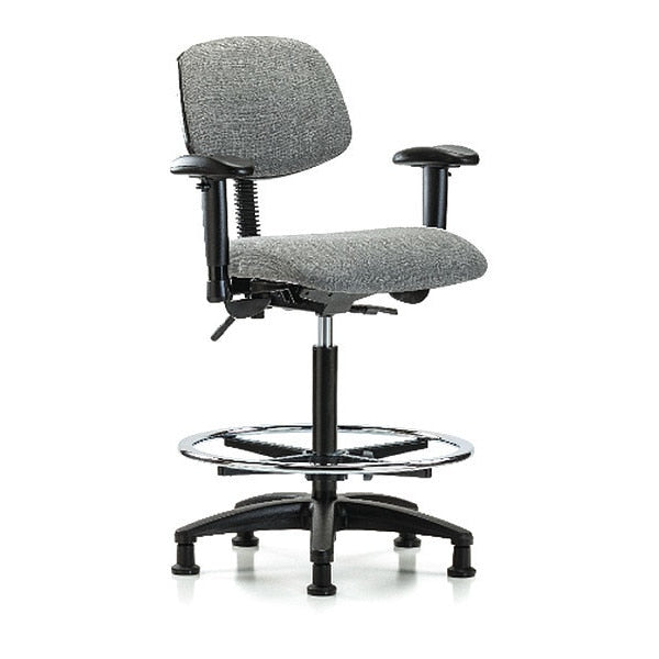 Chair, Fab, Hi Bench, Tilt AA CF Glides, Gry