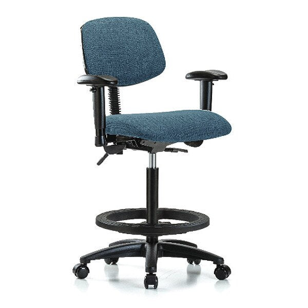 Chair, Fab, Hi Bench, Tilt AA BF Cast, Blu