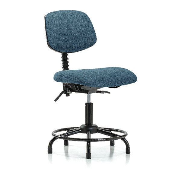 Chair, Fab, Med Bench, RT Tilt Glides, Blu