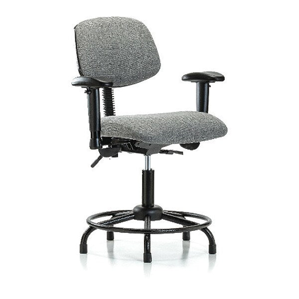 Chair, Fab, Med Bench, RT Tilt AA Glide, Gry