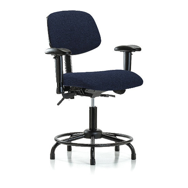 Chair, Fab, Med Bench, RT Tilt AA Glide, Nav