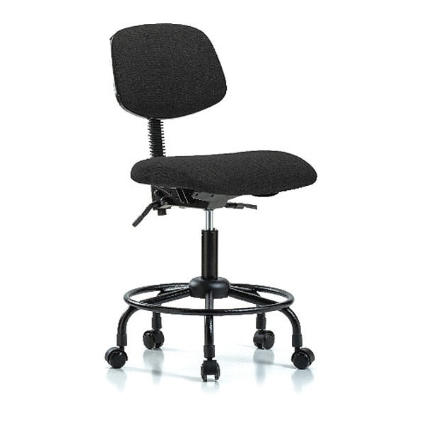 Chair, Fab, Med Bench, RT Tilt Casters, Blk