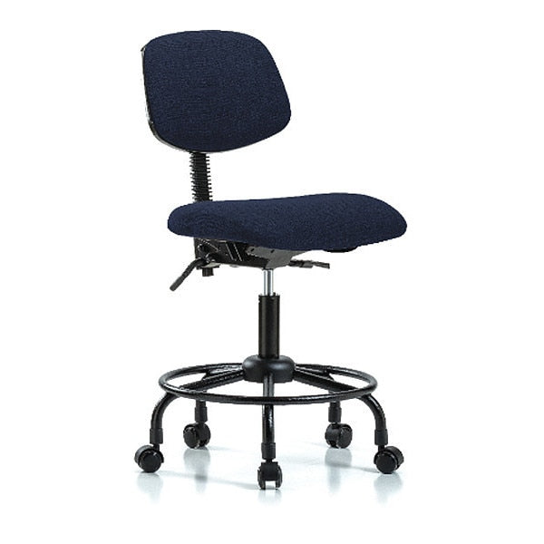 Chair, Fab, Med Bench, RT Tilt Casters, Nav