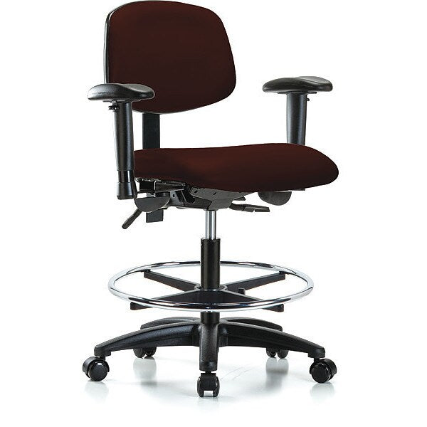 Chair, Vin, Med Bench, Tilt AA CF Cast, Burg