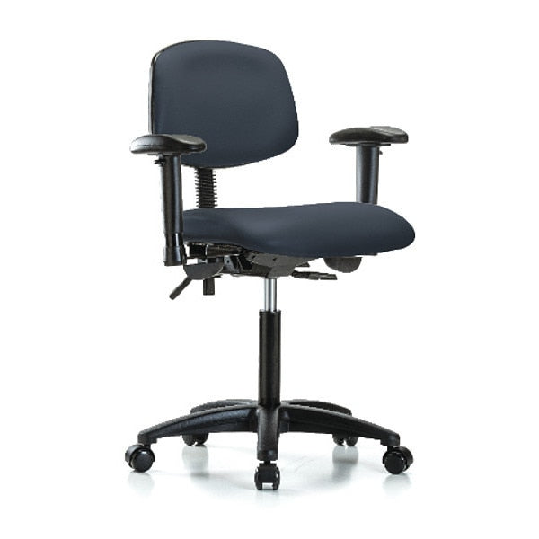 Chair, Vin, Med Bench, Tilt AA Casters, Nav
