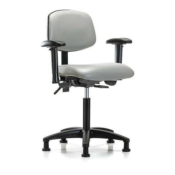 Chair, Vinyl, Med Bench, Tilt AA Glides, Dov