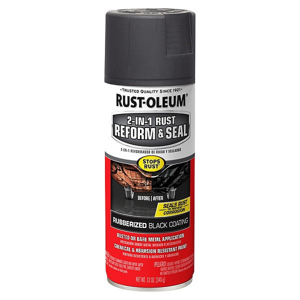 Rubberized Coating, Black, 12 oz