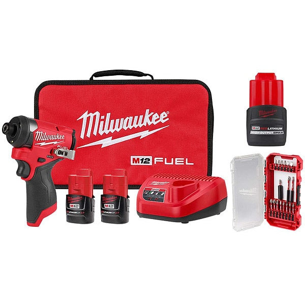 Impact Driver Kit, 12 V, 100 dB, 2.0 lb