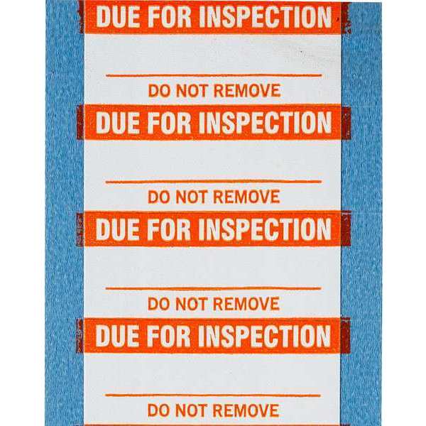 Inspection Due Labels 0.625