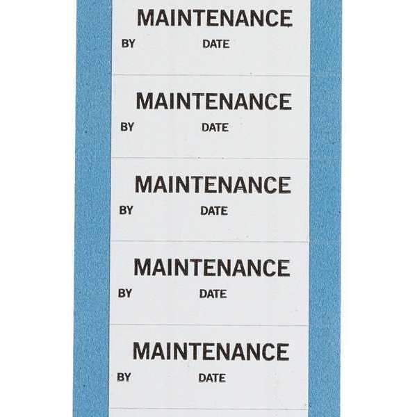Maintenance Labels 0.625