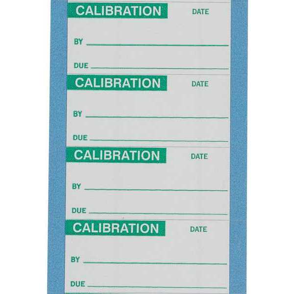 Calibration Labels 1