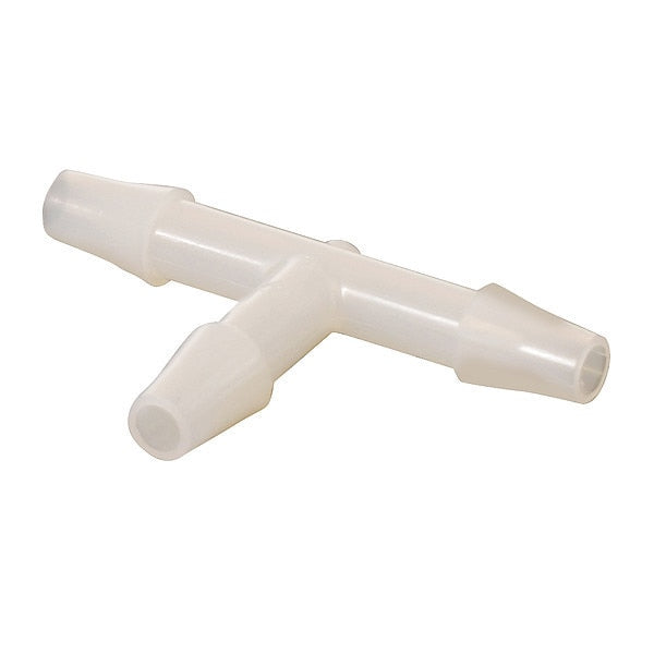 Barbed Tee, Nylon, Size 3/16, Natural