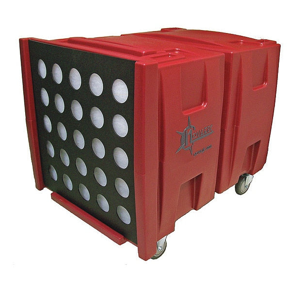 Industrial Air Scrub, 2000cfm, 2Speed, Red