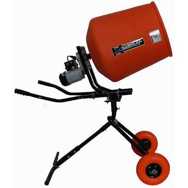 PedestalÂ Mixer, Polyethylene Drum , Direct Drive, 1/2 HP, 3.5 cu. Ft.