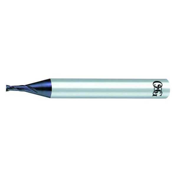 Carbide End Mill, 2.50mm dia, 3.70mm Cut L