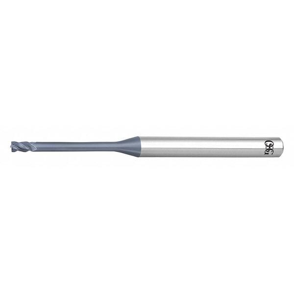 Carbide End Mill, 2.00mm dia, 3.00mm Cut L