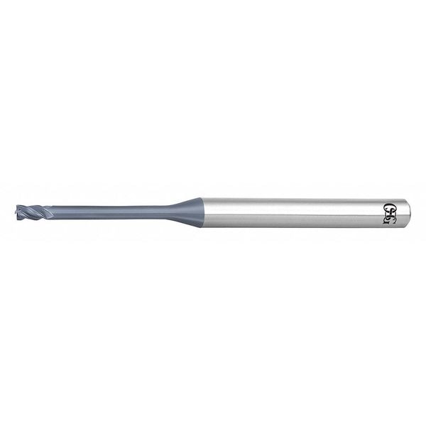 Carbide End Mill, 2.00mm dia, 3.00mm Cut L
