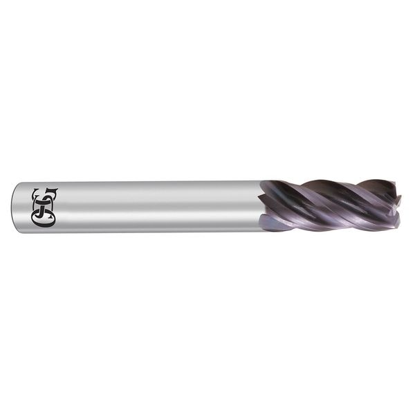 Carbide End Mill, 1/2 in. dia, 1 in. Cut L