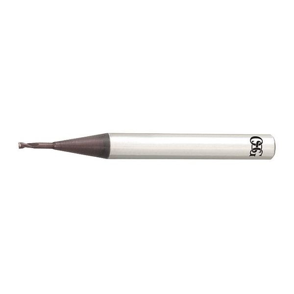 Carbide End Mill, 2.50mm dia, 3.70mm Cut L