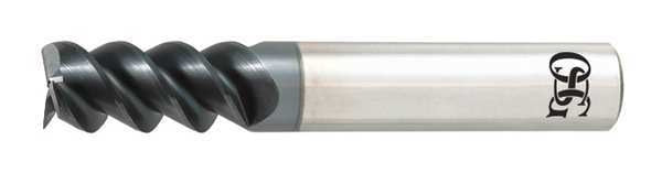 Carbide End Mill, 3/16in dia., 5/8in Cut L