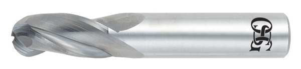 Carbide End Mill, 19/64in dia, 13/16in Cut