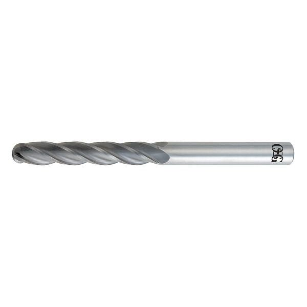 Carbide End Mill, 7/16 in dia, 3 in Cut L