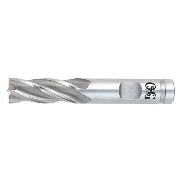 HSS End Mill, 19/32in.dia., 1-3/8in.Cut L