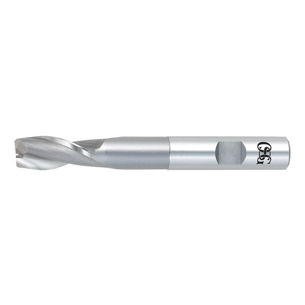 HSS End Mill, 7/8in.dia., 2in.Cut L
