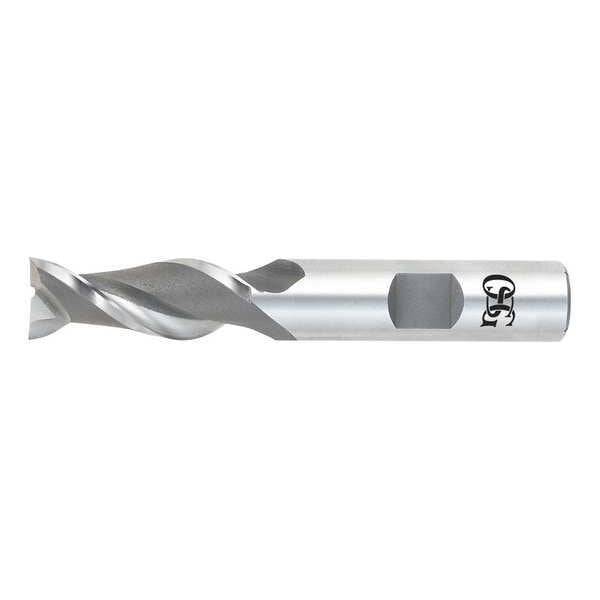 HSS End Mill, 1-1/4in.dia., 2in.Cut L