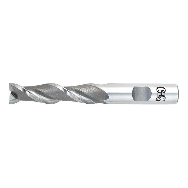 HSS End Mill, 1-1/4in.dia., 4in.Cut L