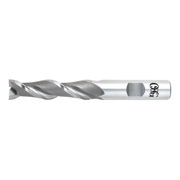 HSS End Mill, 3/8in.dia., 1-1/2in.Cut L