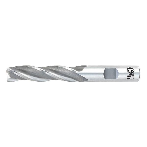 HSS End Mill, 1-1/4in.dia., 4in.Cut L