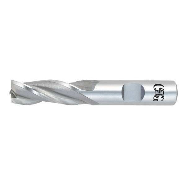 HSS End Mill, 7/8in.dia., 1-7/8in.Cut L