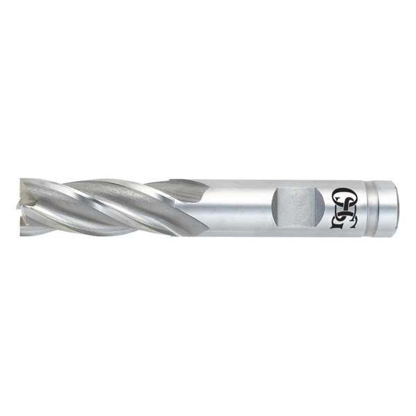 HSS End Mill, 4.5mm1/2in.Cut L