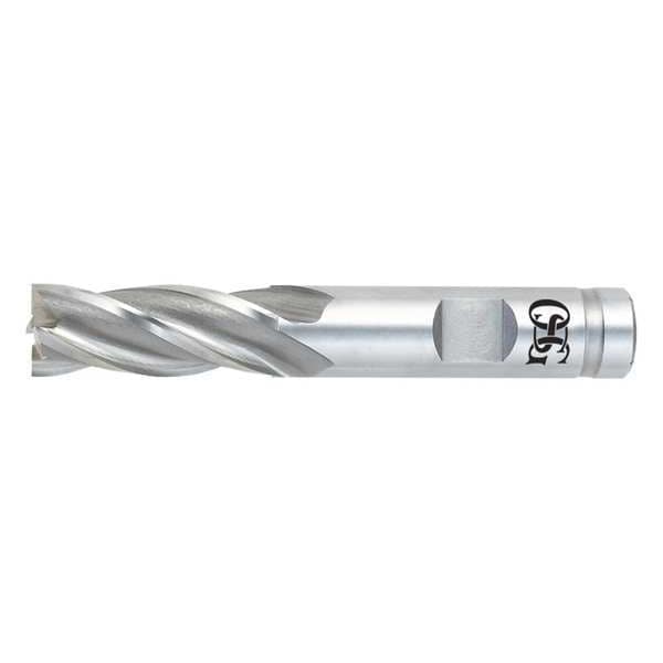 HSS End Mill, 9.5mm3/4in.Cut L