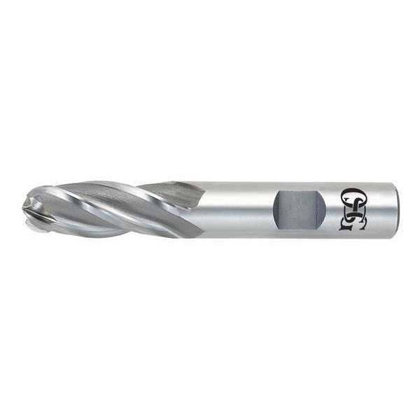HSS End Mill, 3/8in.dia., 3/4in.Cut L