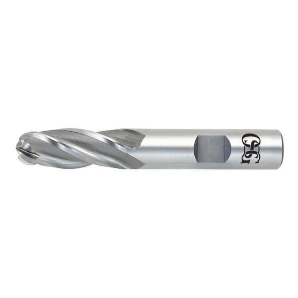 HSS End Mill, 7/16in.dia., 1-1/4in.Cut L