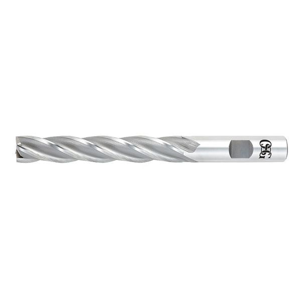 HSS End Mill, 3/4in.dia., 4in.Cut L