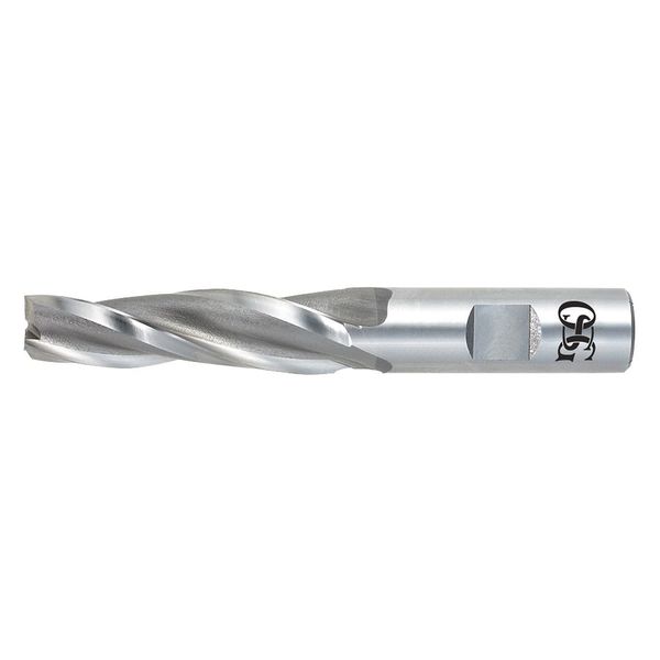 HSS End Mill, 3/16in.dia., 1-1/4in.Cut L