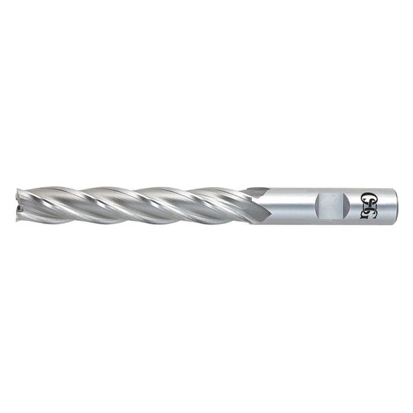 HSS End Mill, 1-1/2in.dia., 8in.Cut L