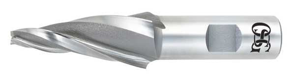 HSS End Mill, 3/16in.dia., 1-1/4in.Cut L